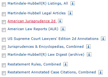 Lexis Bonus Pic: Click on the link of the desired database, in this instance, American Jurisprudence 2d